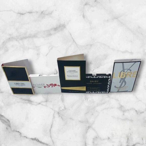 Lot of 5 Carolina Herrera,Kenzo,Donna Karan,Marc Jacobs,YvesSaintLaurent-5pc-NEW - Picture 2 of 10